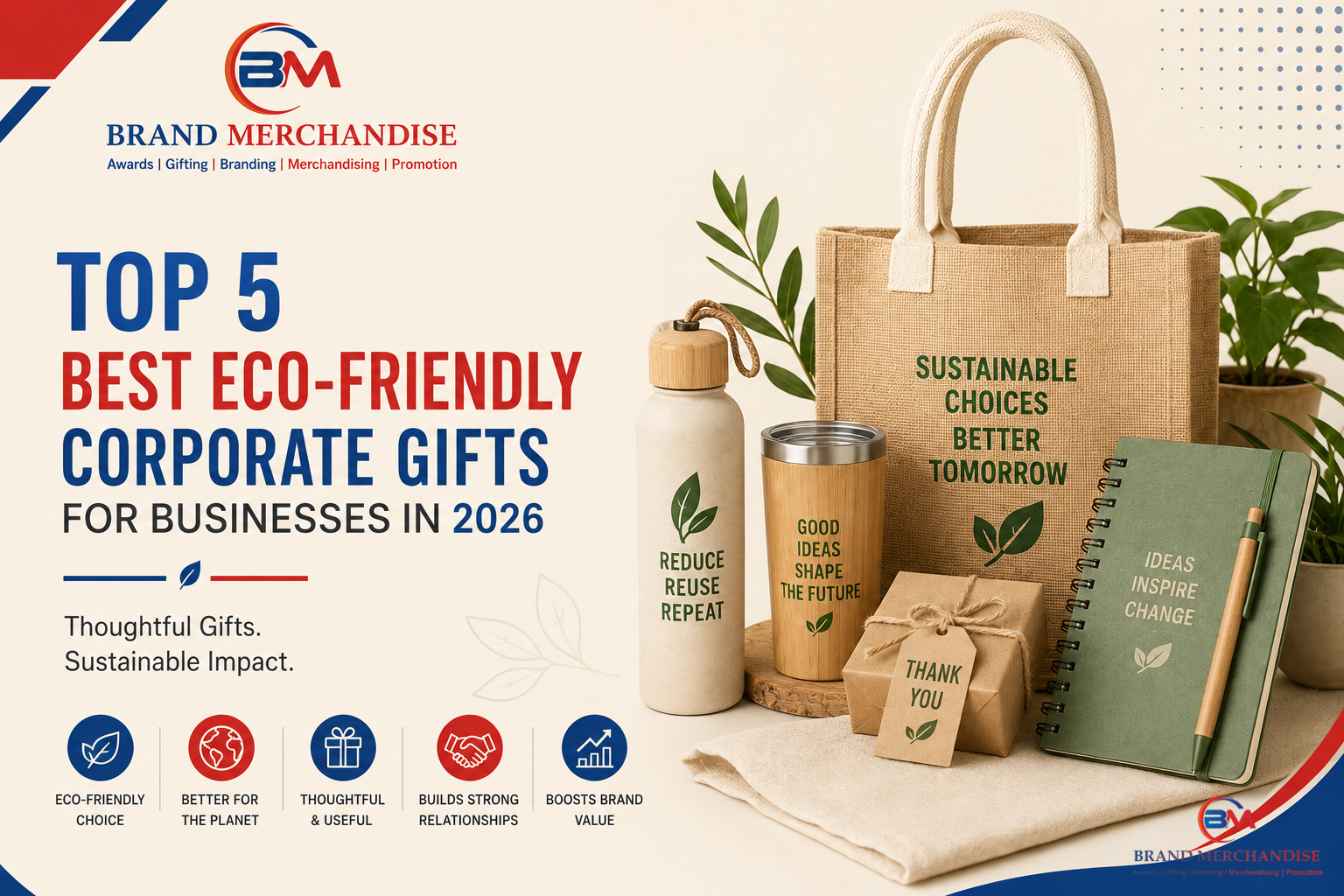 Top 5 Best Eco-Friendly Corporate Gifts for Businesses in 2026